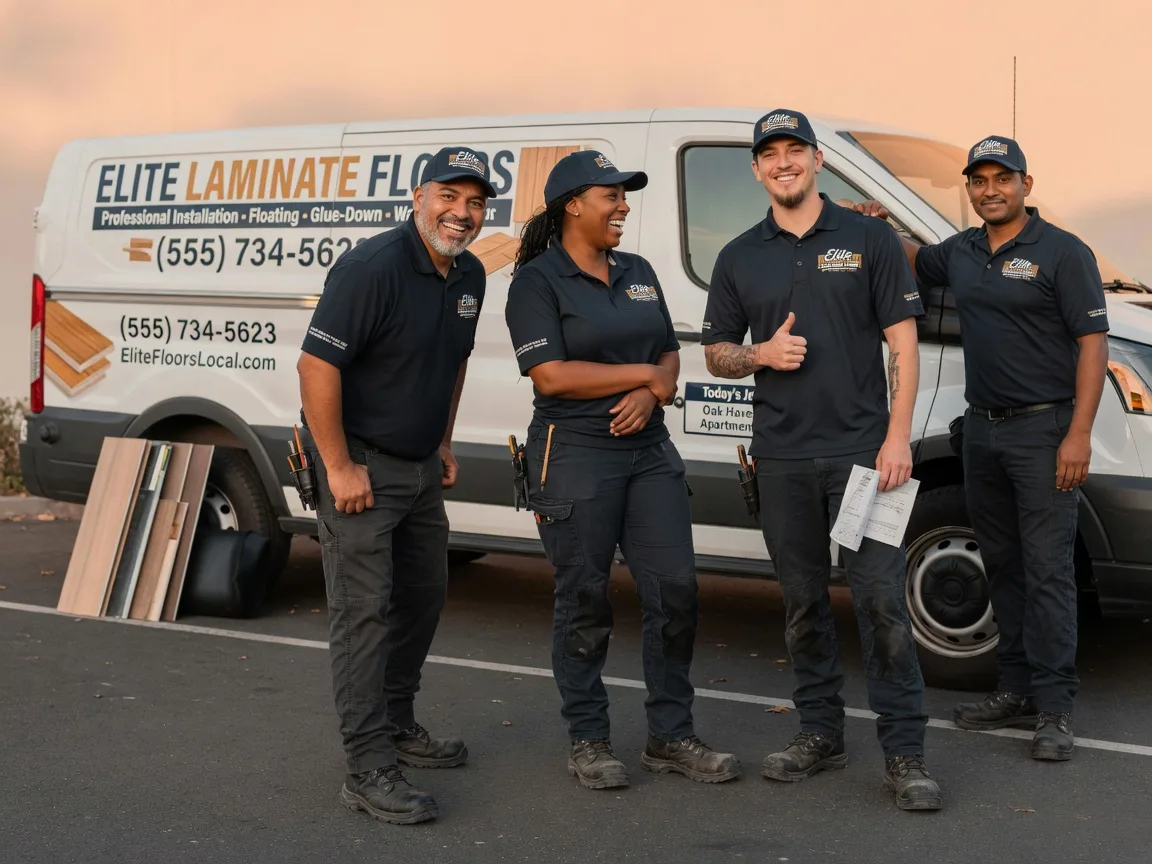 Laminate flooring installation company in Shidler, OK
